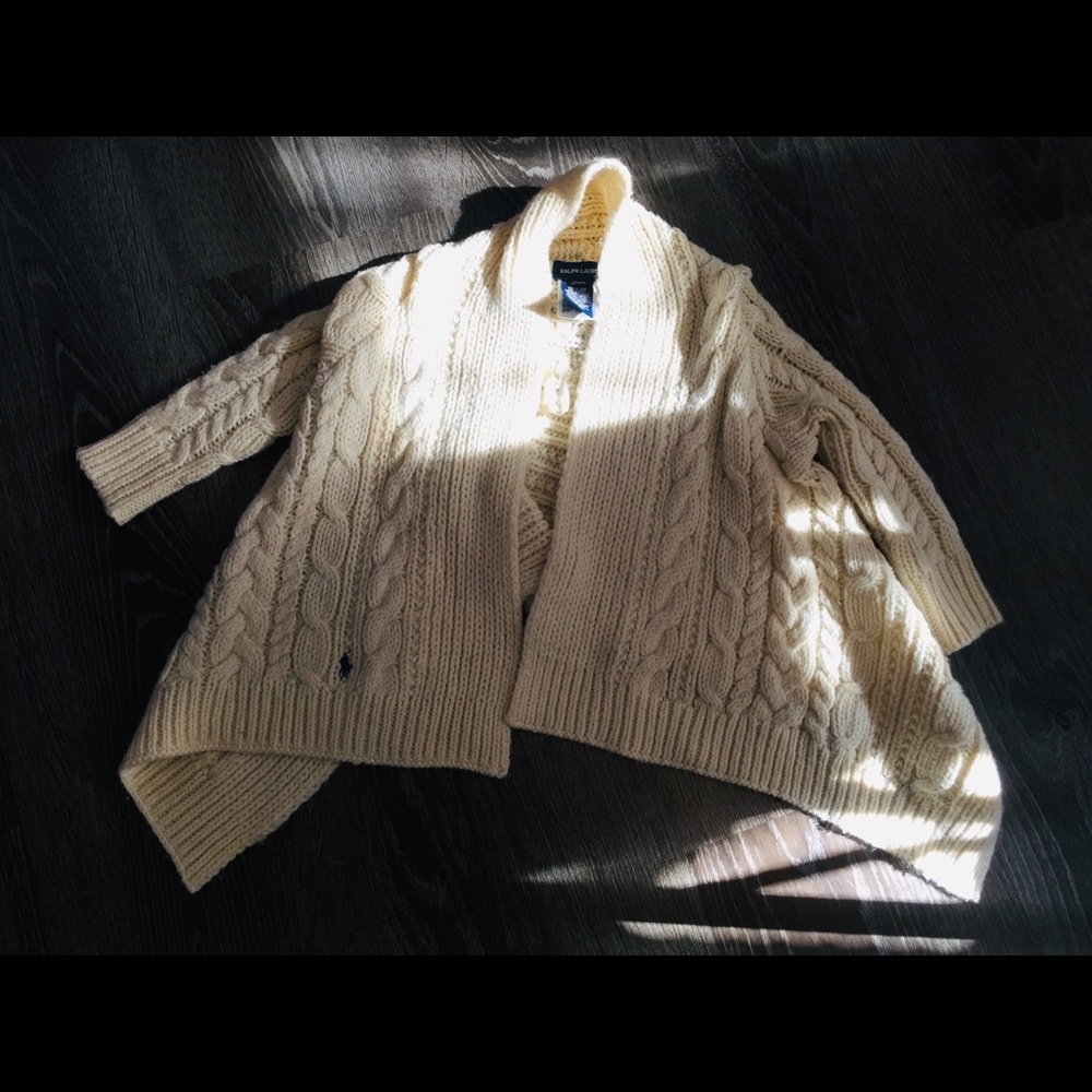 GIRLS WINTER SWEATER COAT